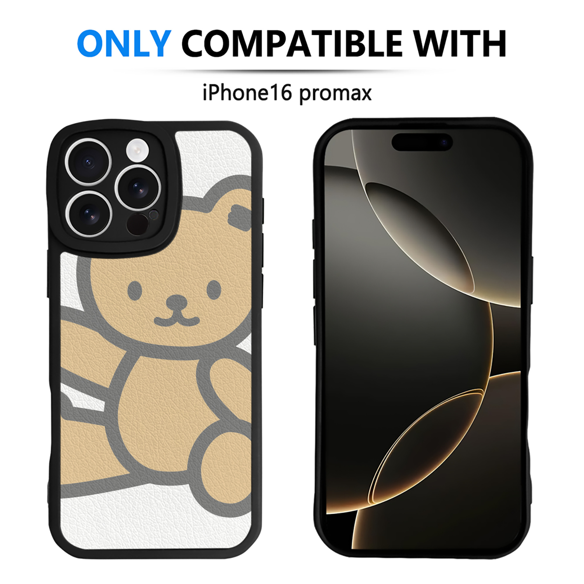 （画像用） Hello Kitty ハローキティ 【iPhone 16シリーズ対応】シリコンスマホケース（レザー調） 材質：シリコン
